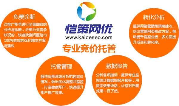 愷策網(wǎng)優(yōu)專業(yè)競價(jià)托管服務(wù)商