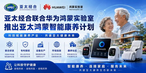 亞太經合攜手華為鴻蒙實驗室 科技賦能亞太康養新生態